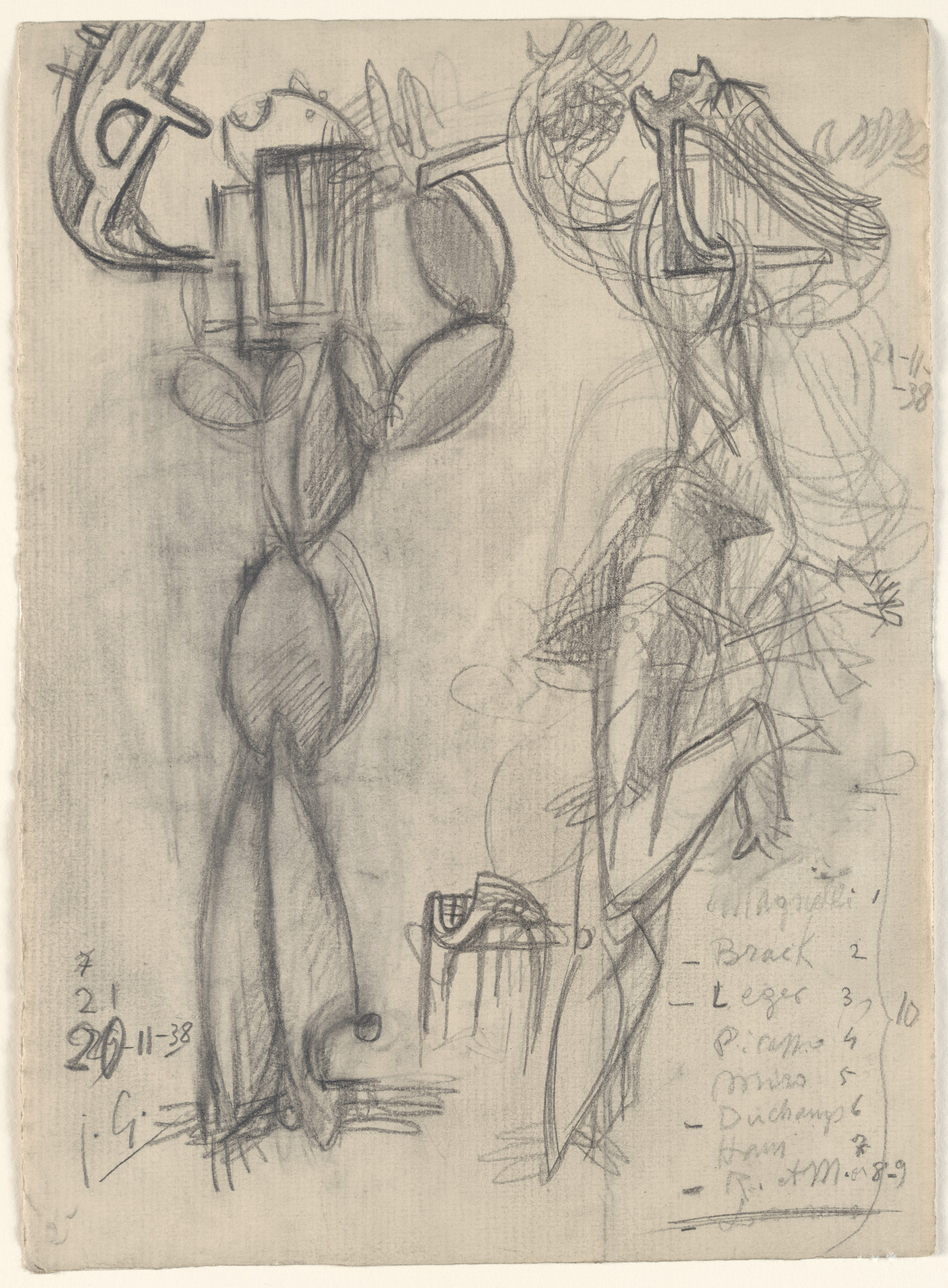 Julio González. Two Figures