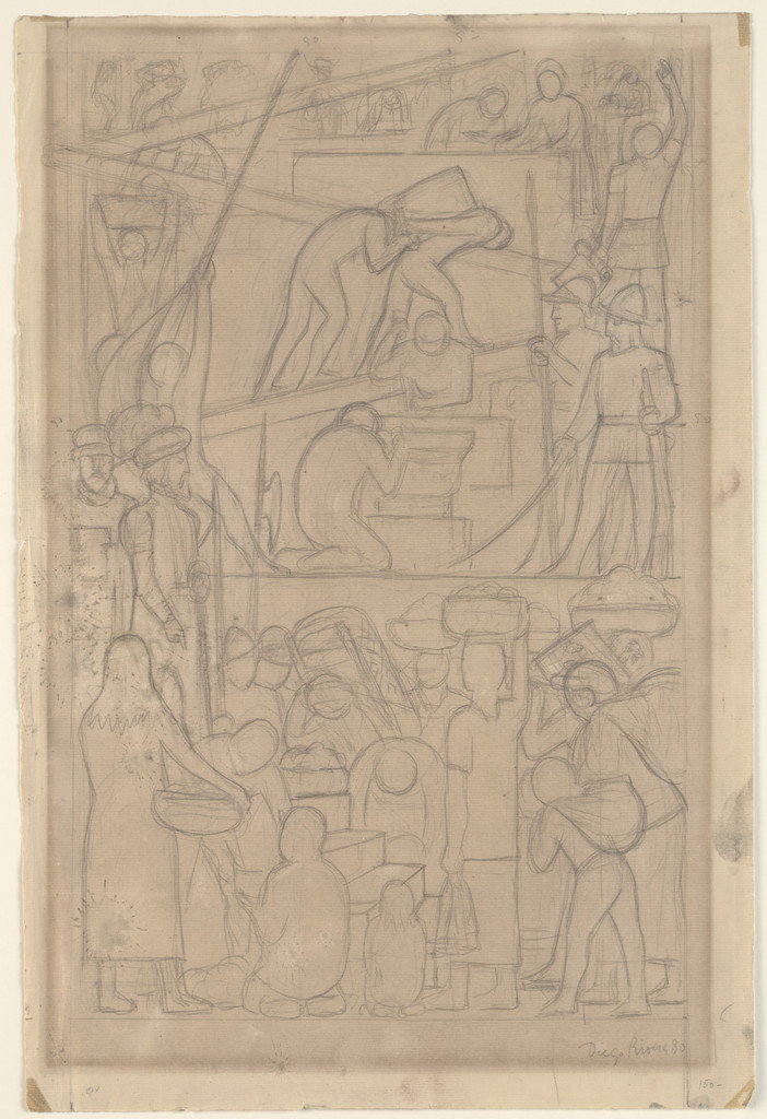 Building the Palace Of Cortez