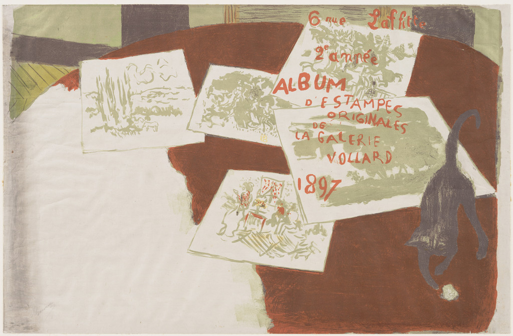 Cover of the second L'Album d'estampes originales de la Galerie Vollard (The Album of Original Prints from the Vollard Gallery)