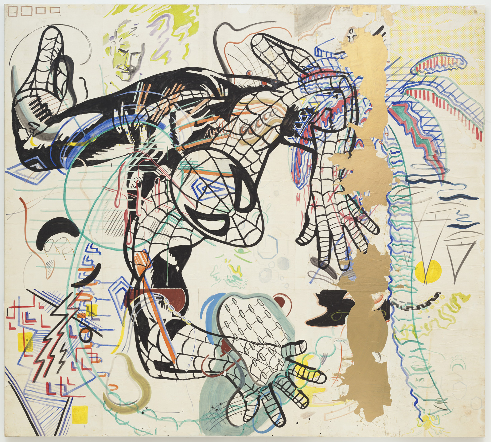 Sigmar Polke. Spiderman. 1971-74