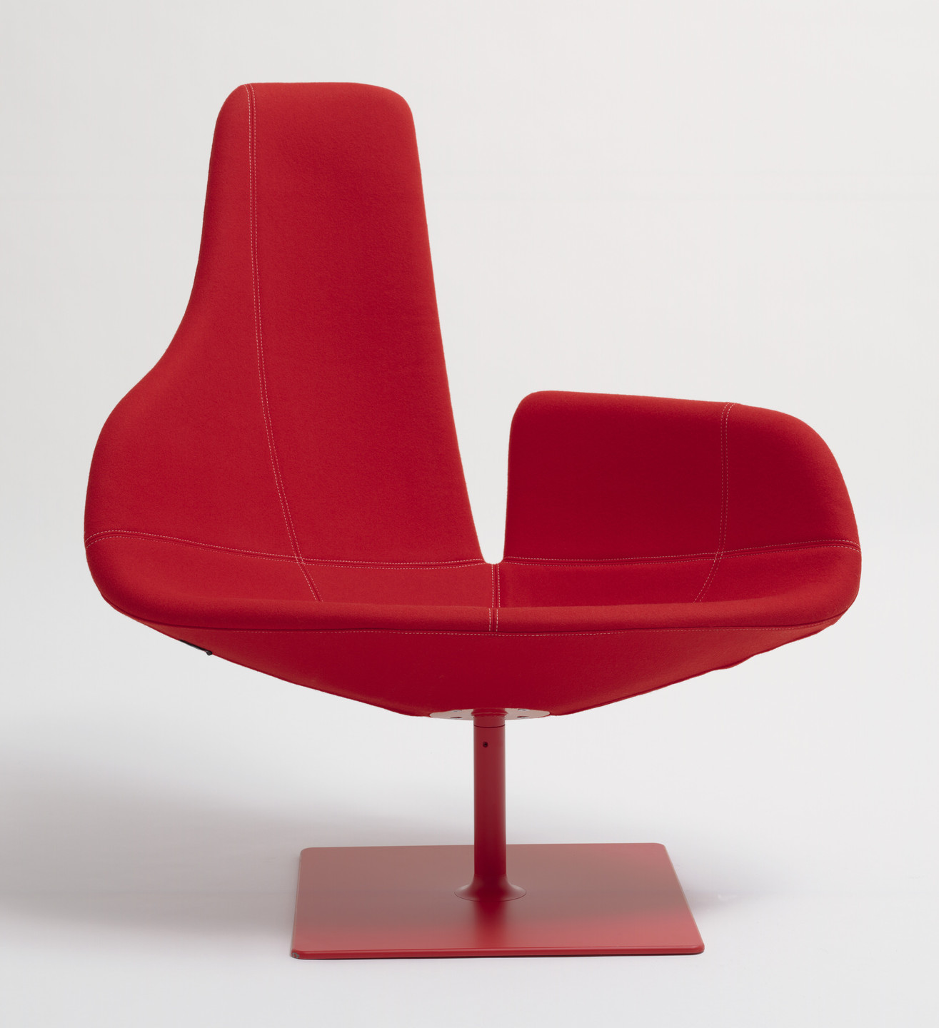 Patricia Urquiola. Fjord Armchair and Foot Stool. 2002