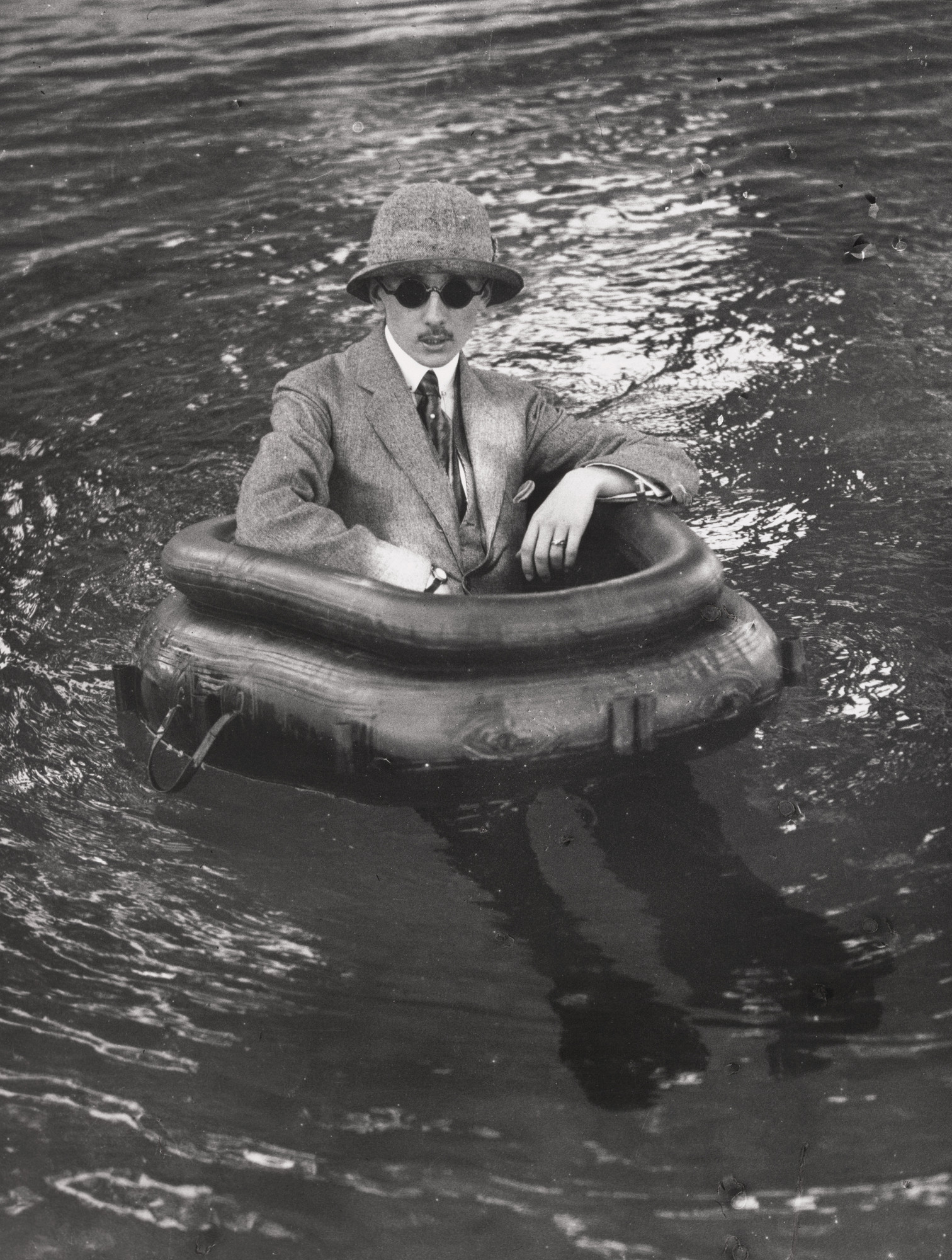 Jacques-Henri Lartigue. Maurice Lartigue, Swimming Pool at Château de Rouzat