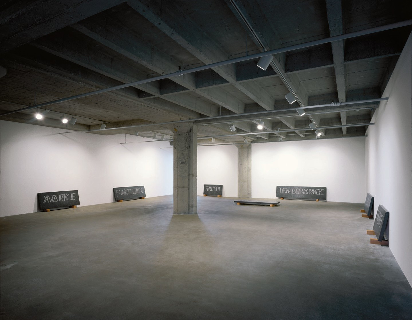 Bruce Nauman. Seven Virtues/Seven Vices. 1983-84
