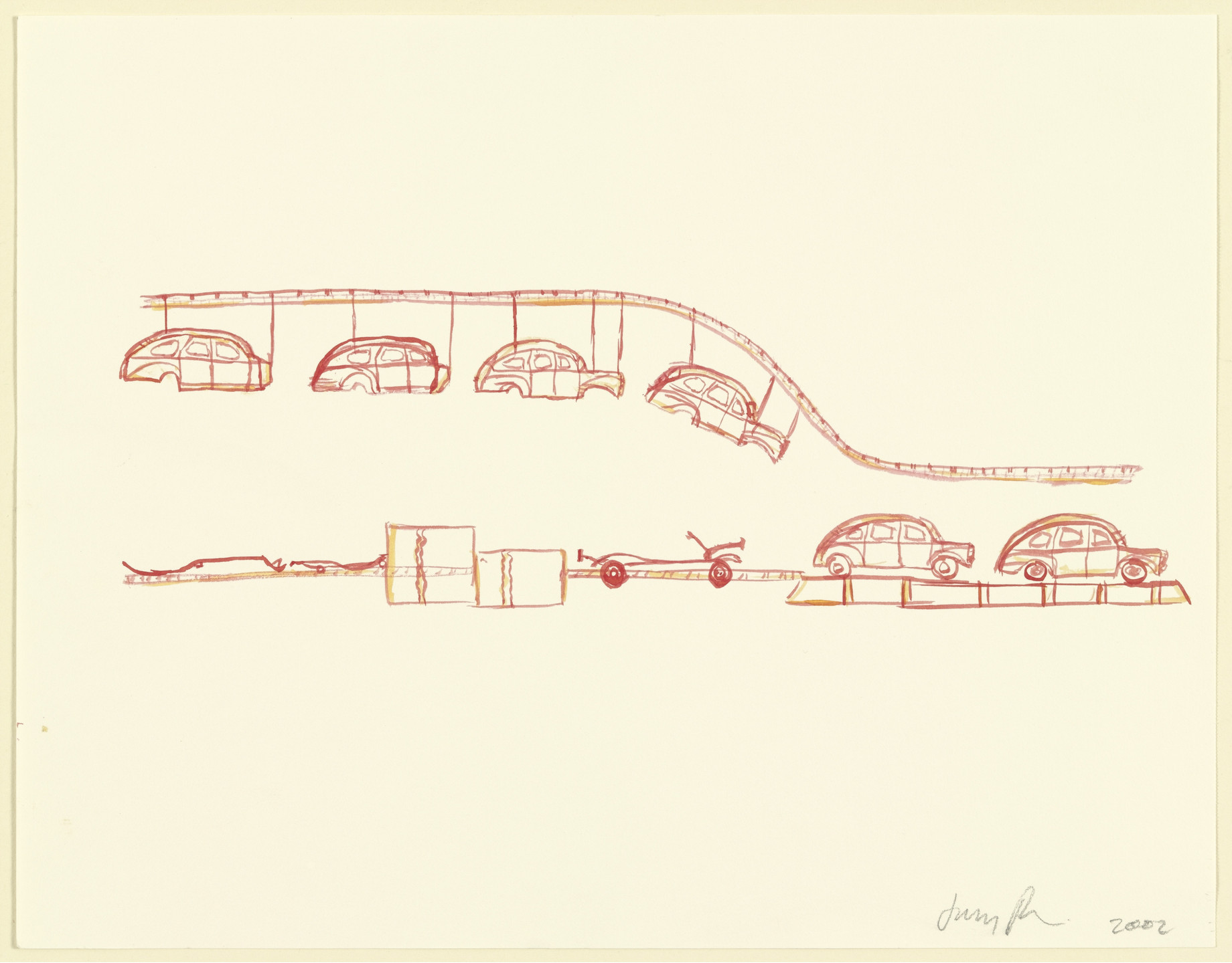 Jenny Perlin. Untitled (Assembly Line). 2002