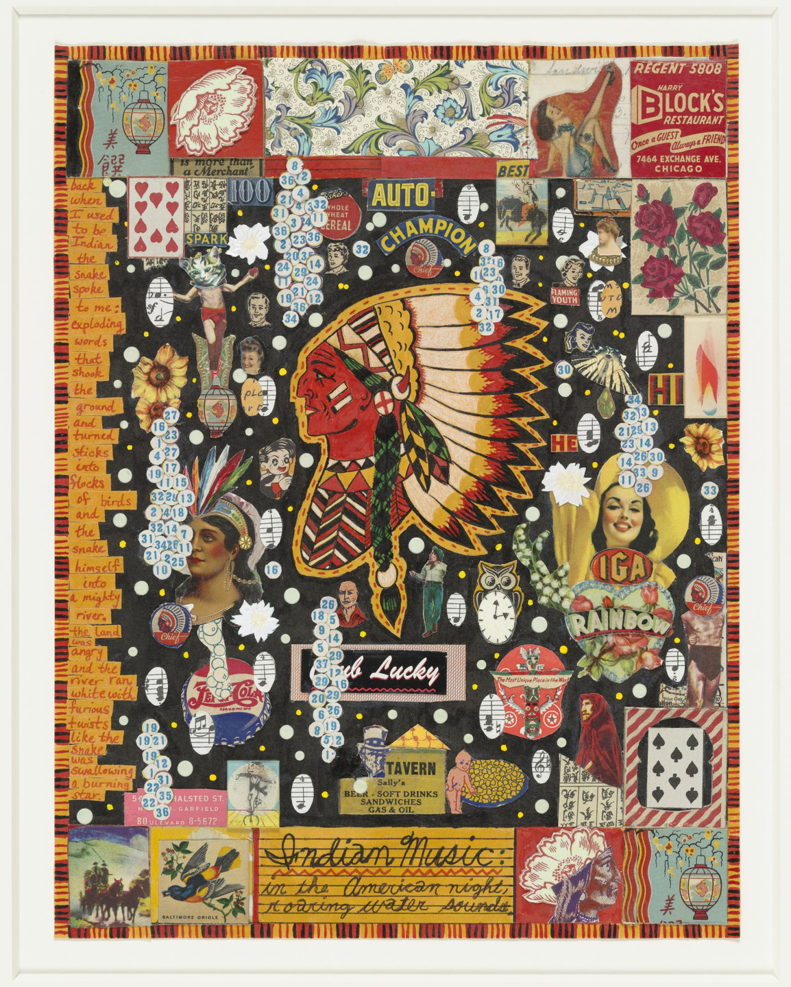 Tony Fitzpatrick. Indian Music. 2004