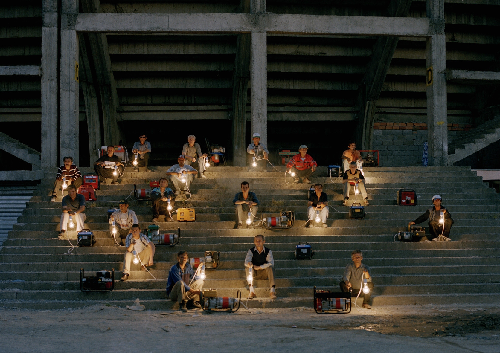 Adrian Paci. Turn On. 2004