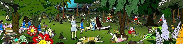 Paul Chan. Happiness (finally) after 35,000 years of civilization. 2003