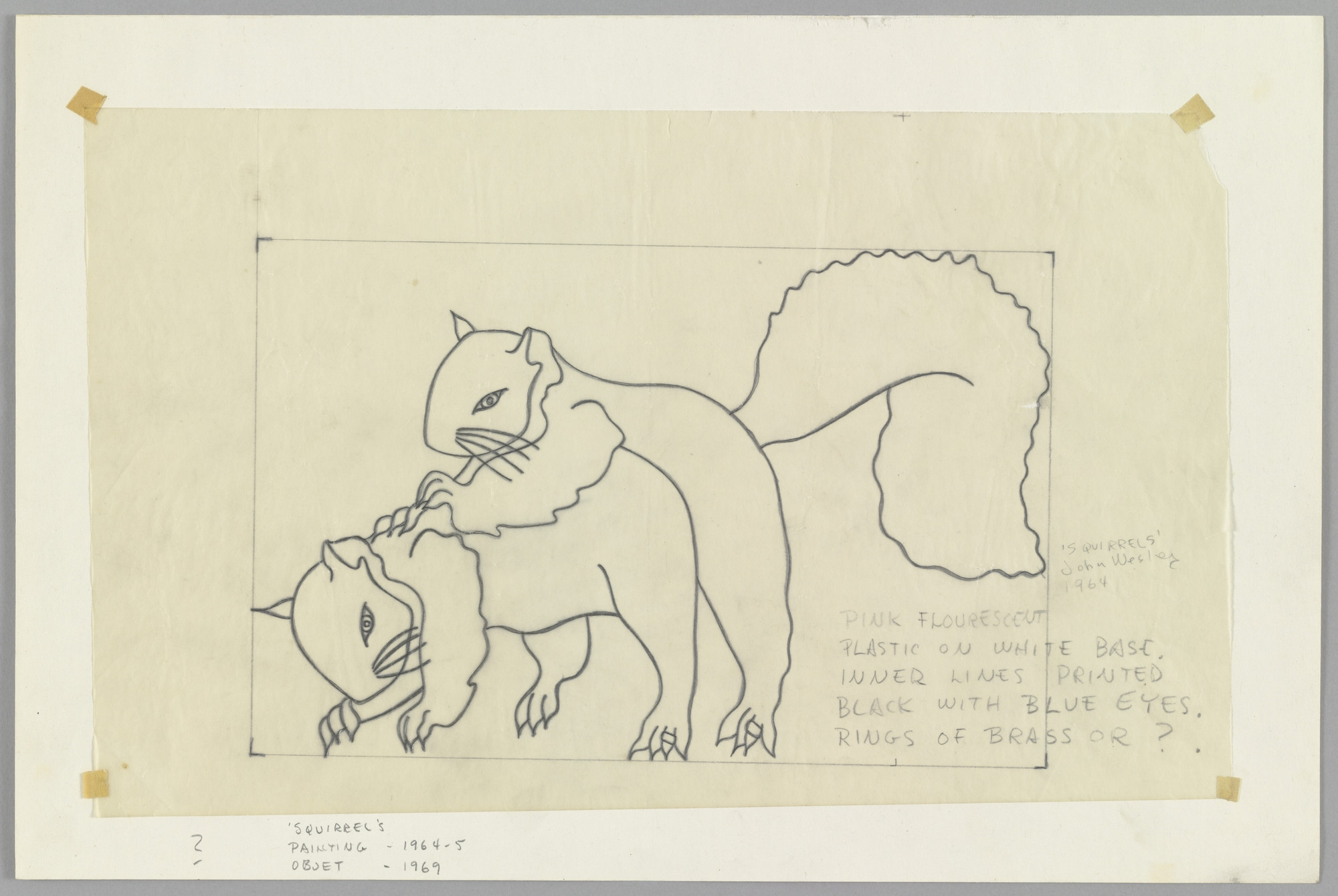 John Wesley. Squirrels. 1964