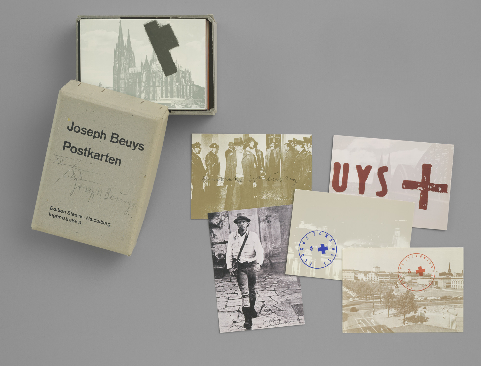 Joseph Beuys. Postcards 1968–1974 (Postkarten 1968–1974). 1968–74, published 1974