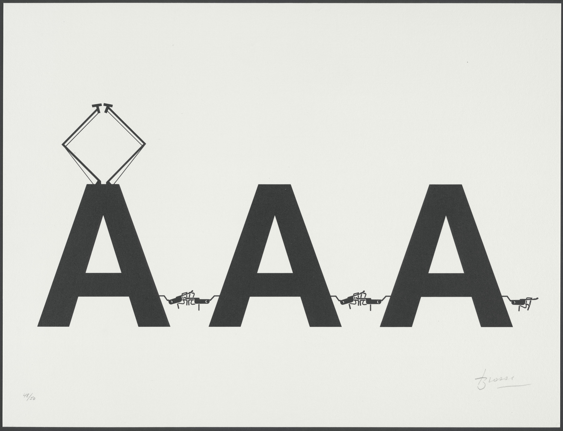 Joan Brossa. Comboi (Convoy). 1989