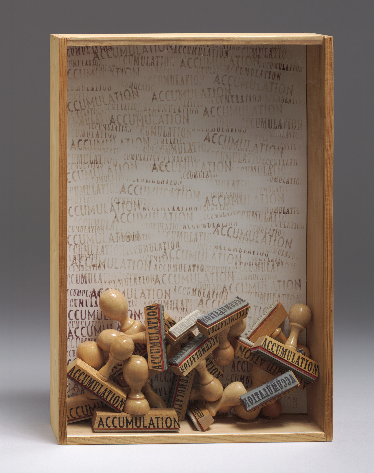Arman. Accumulation. 1973 | MoMA
