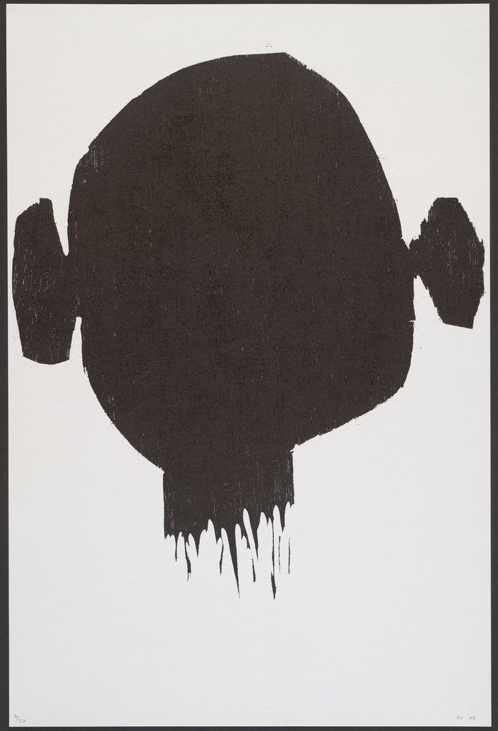 Untitled (Severed head) from an untitled portfolio by David Shrigley