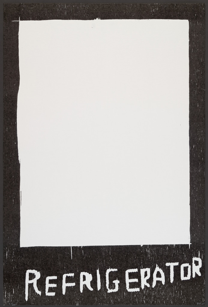 Untitled (Refrigerator) from an untitled portfolio by David Shrigley