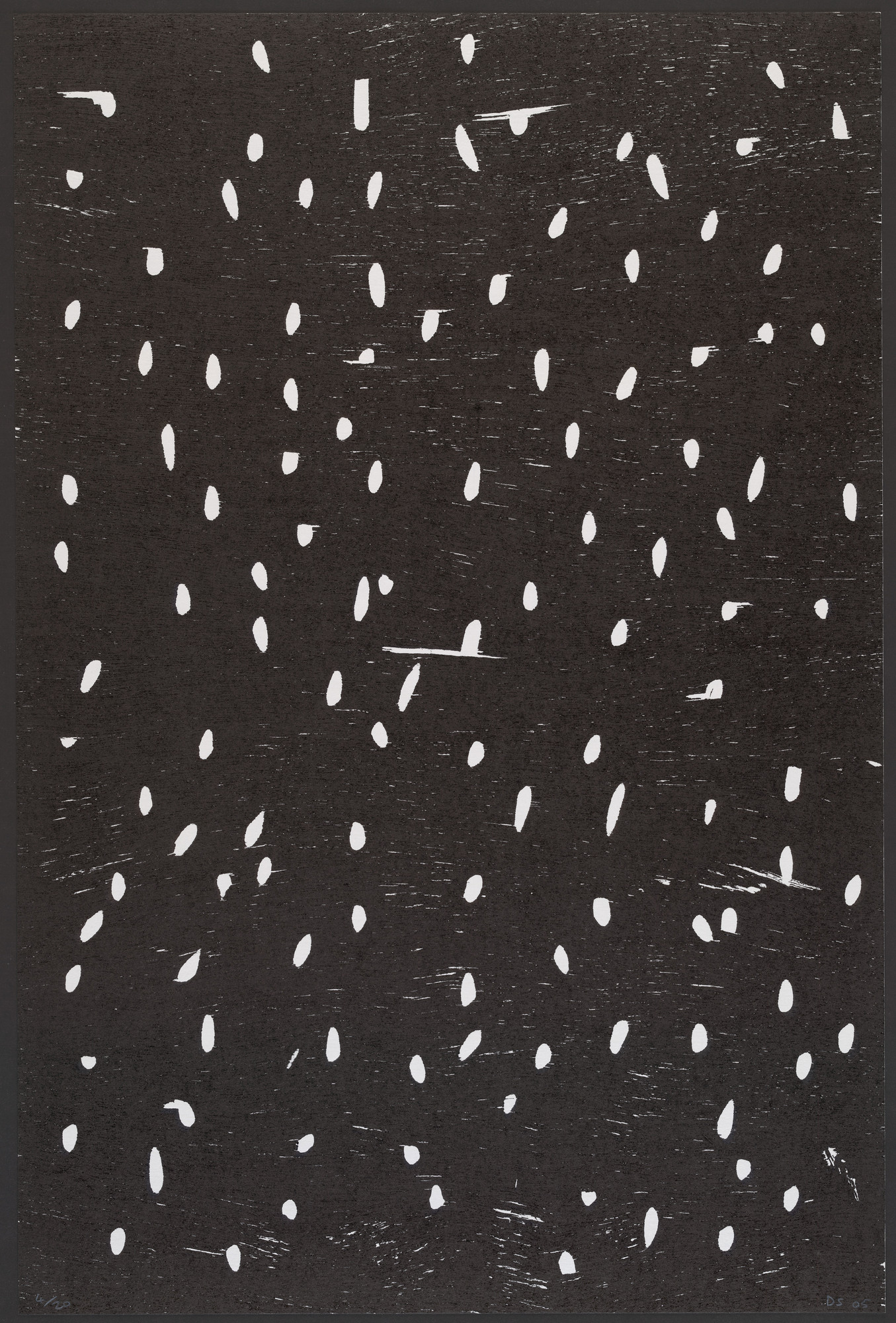David Shrigley. Untitled (Dots) from an untitled portfolio