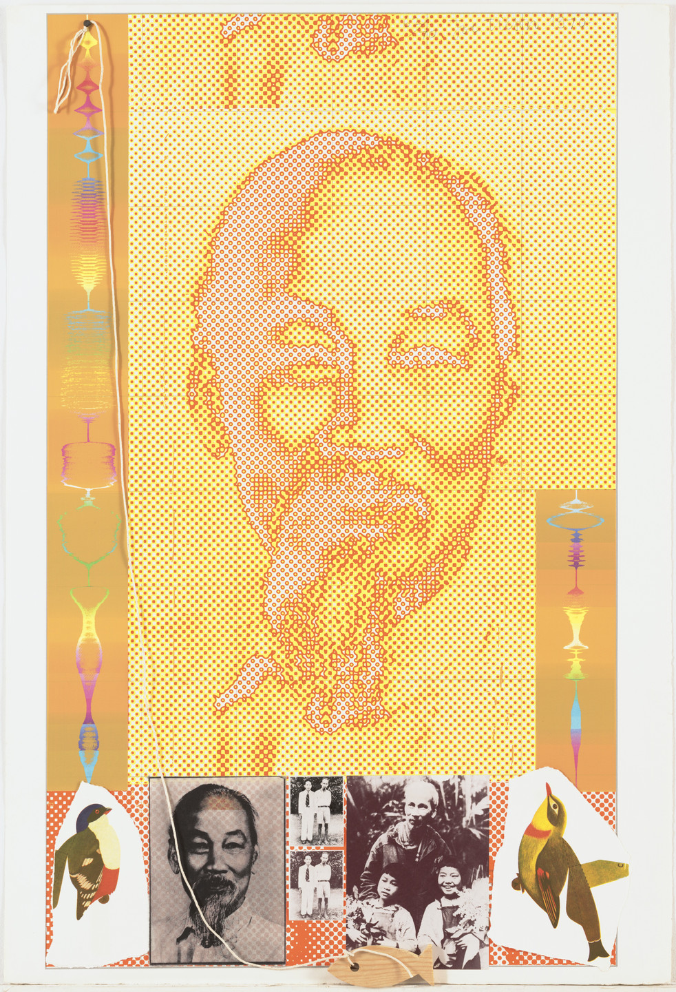 Joe Tilson. Ho Chi Minh. 1970
