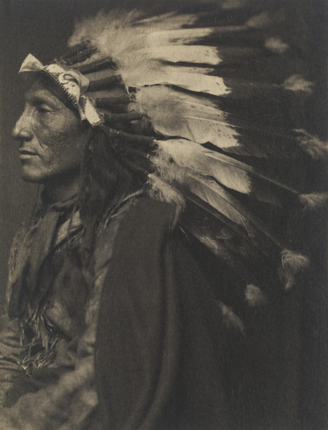 Gertrude Käsebier. Whirling Horse, Sioux. c. 1899