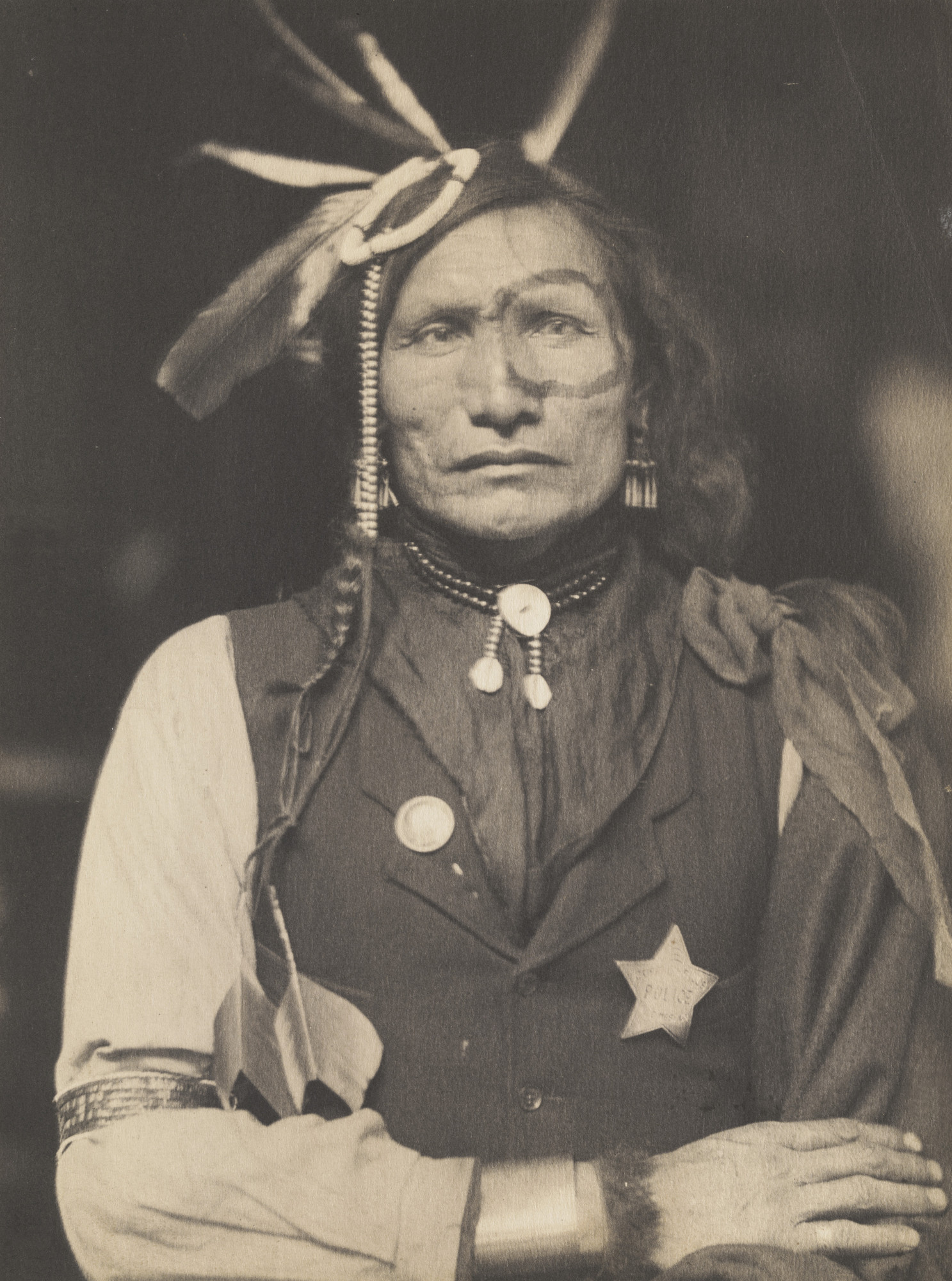 Gertrude Käsebier. Iron White Man, Sioux