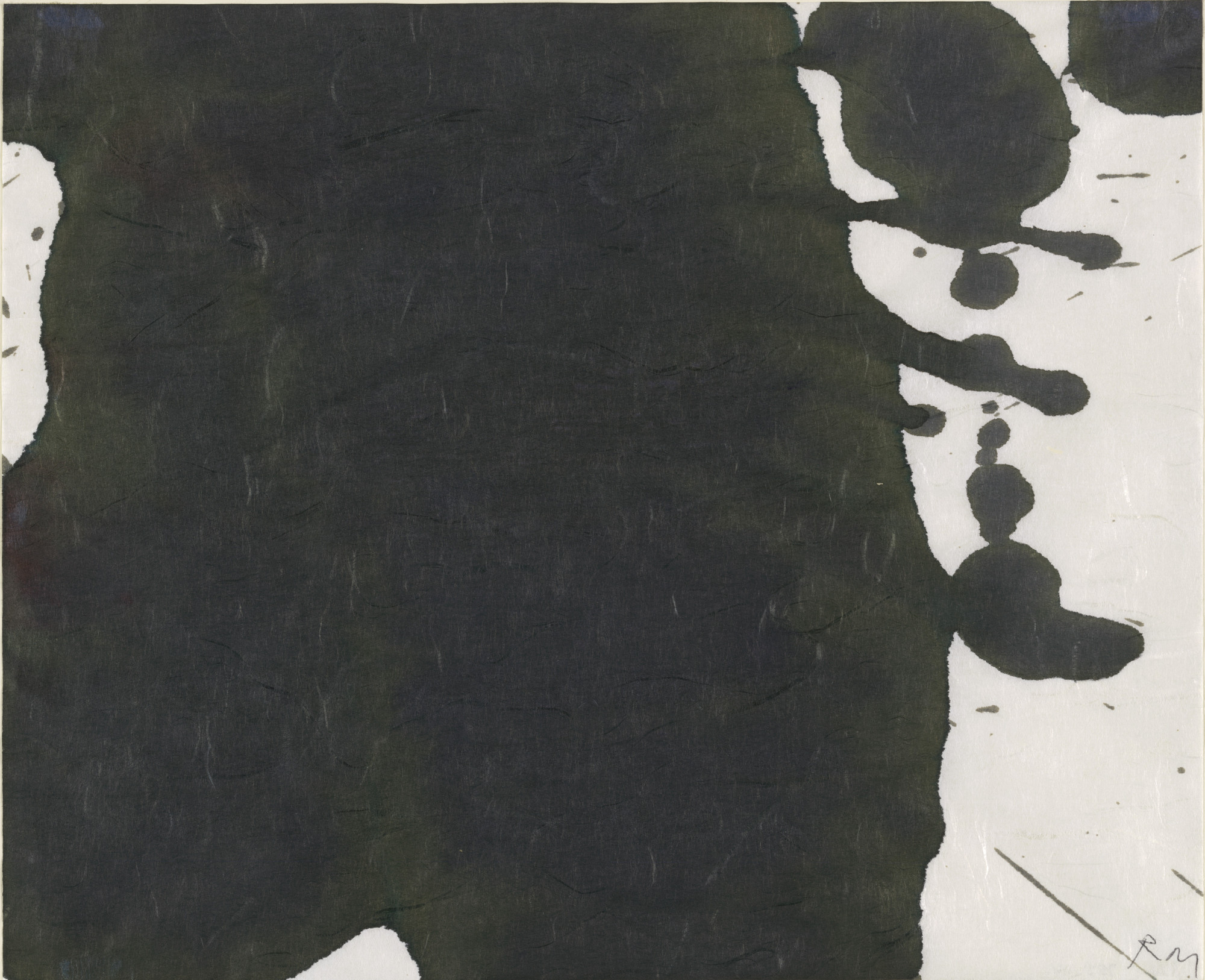Robert Motherwell. Untitled from the series Lyric Suite