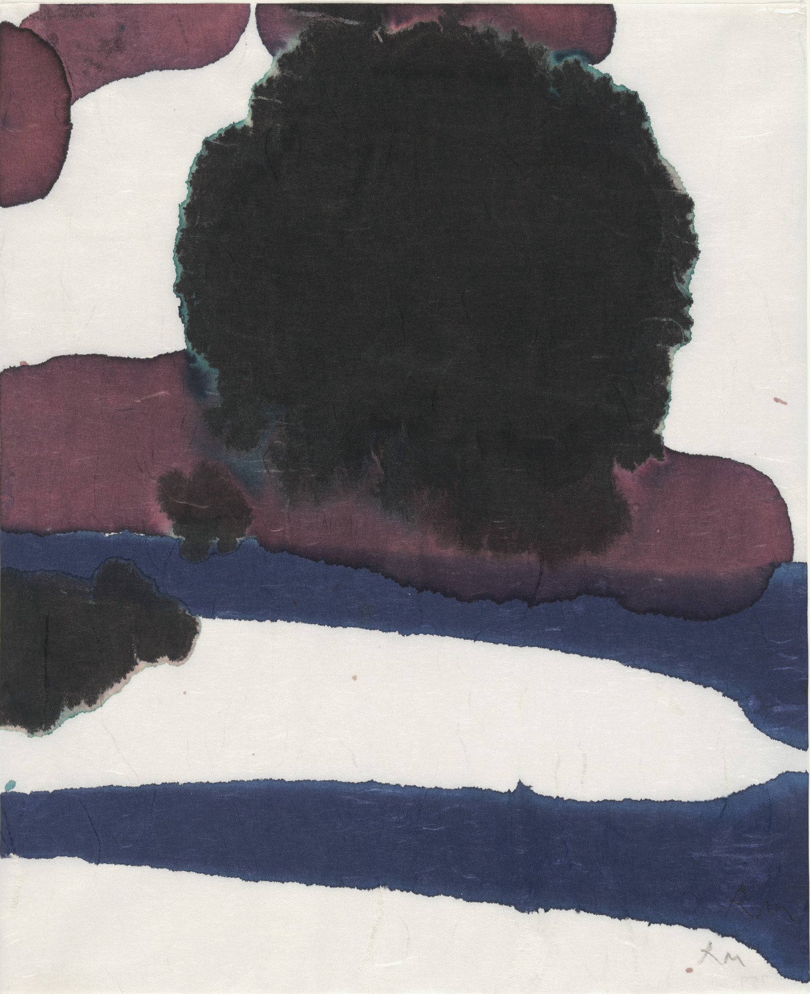 Robert Motherwell. Untitled from the series Lyric Suite
