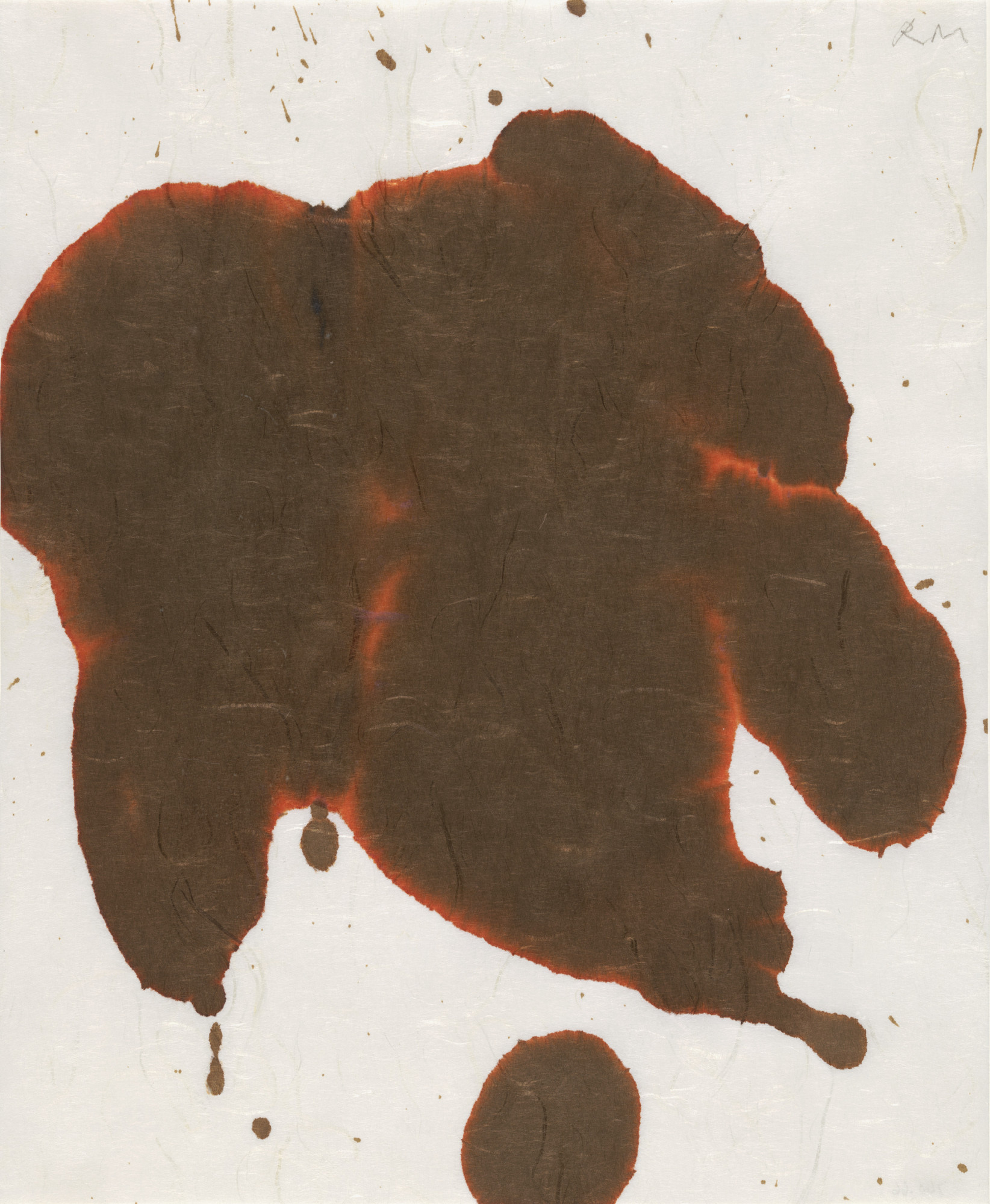 Robert Motherwell. Untitled from the series Lyric Suite