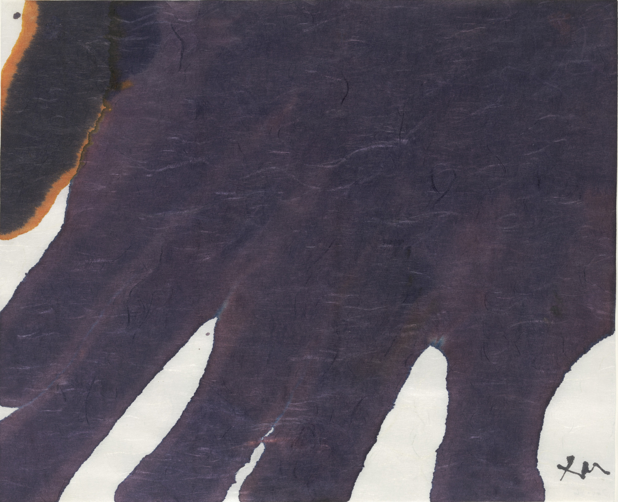 Robert Motherwell. Untitled from the series Lyric Suite