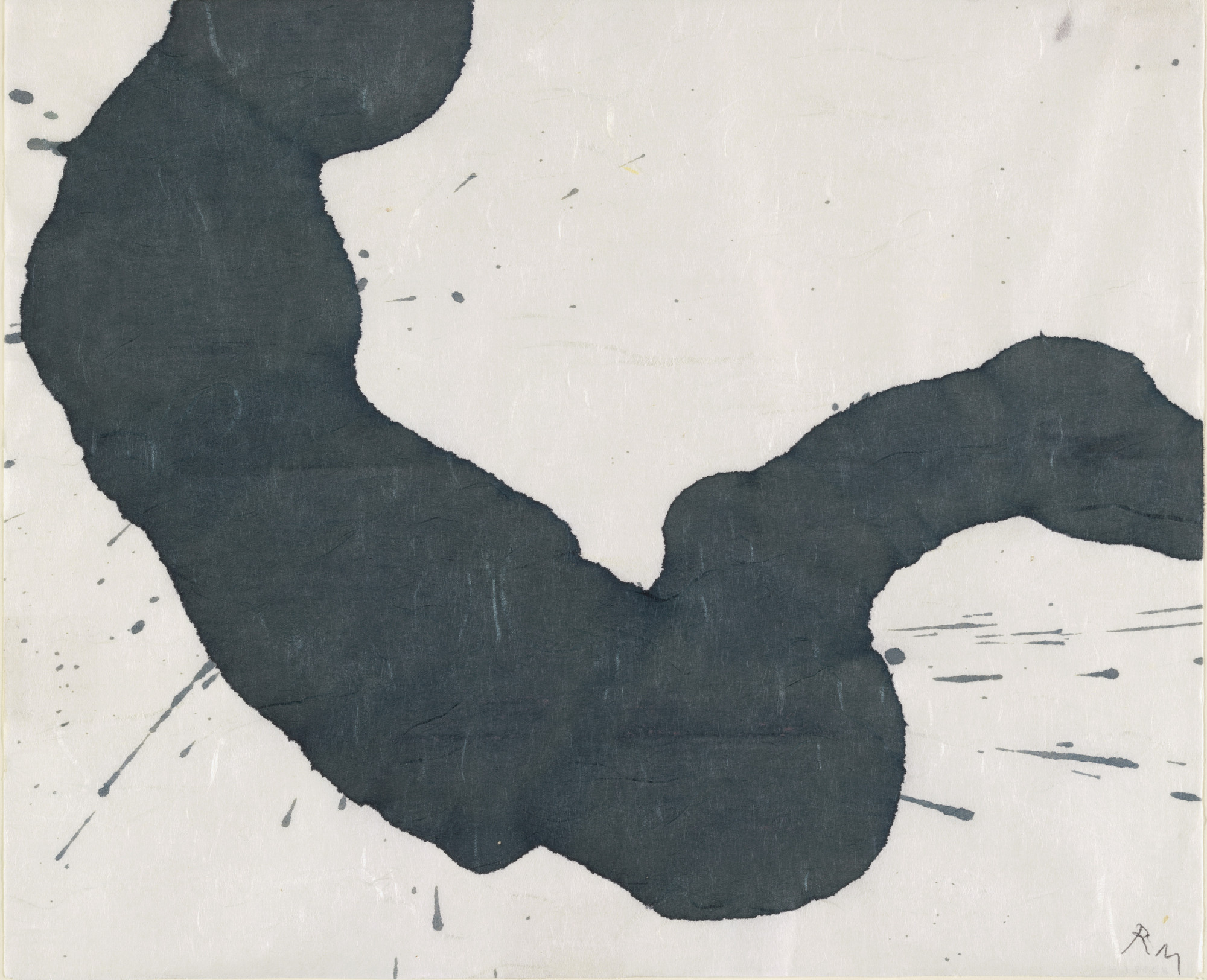 Robert Motherwell. Untitled from the series Lyric Suite