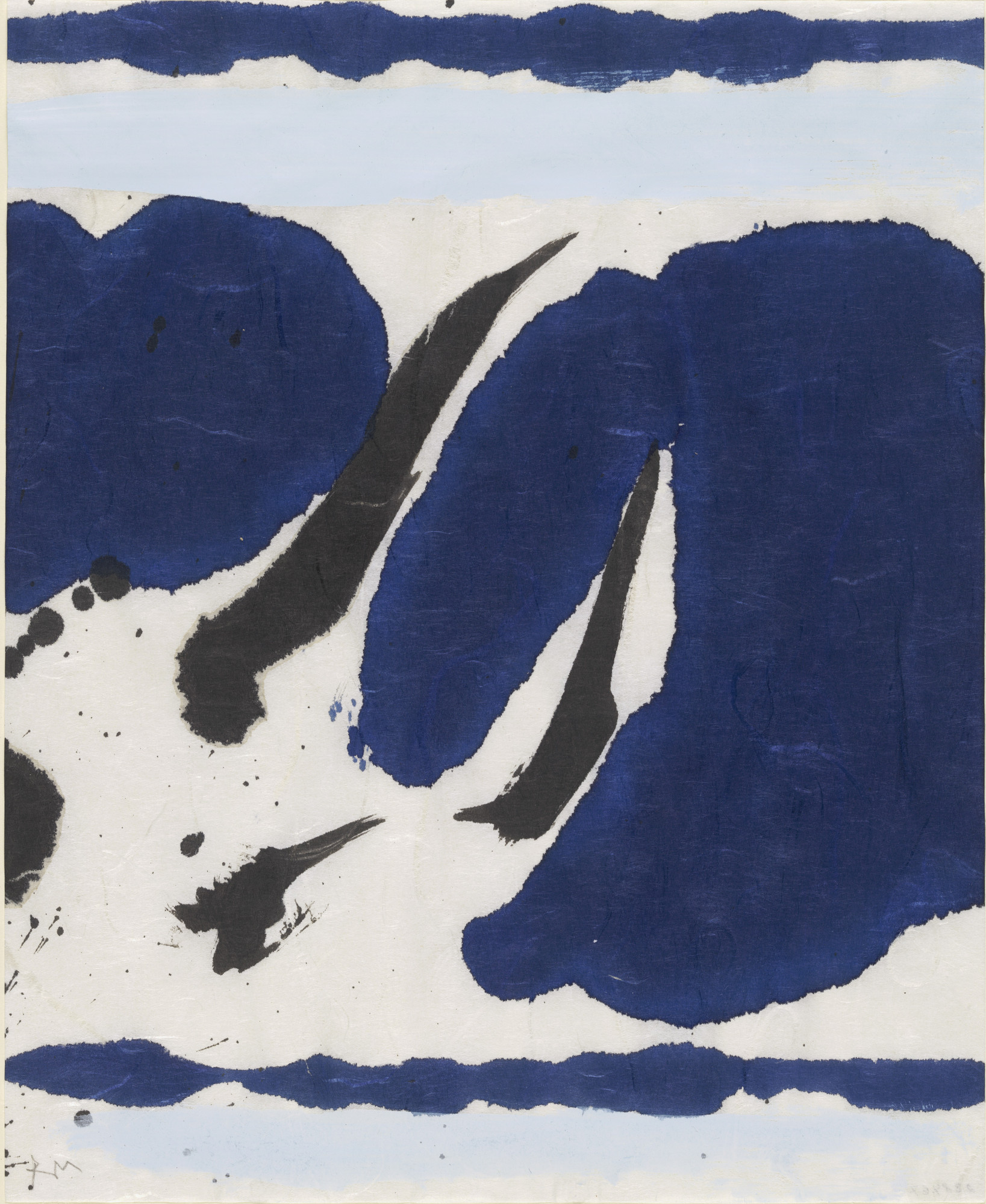 Robert Motherwell. Untitled from the series Lyric Suite