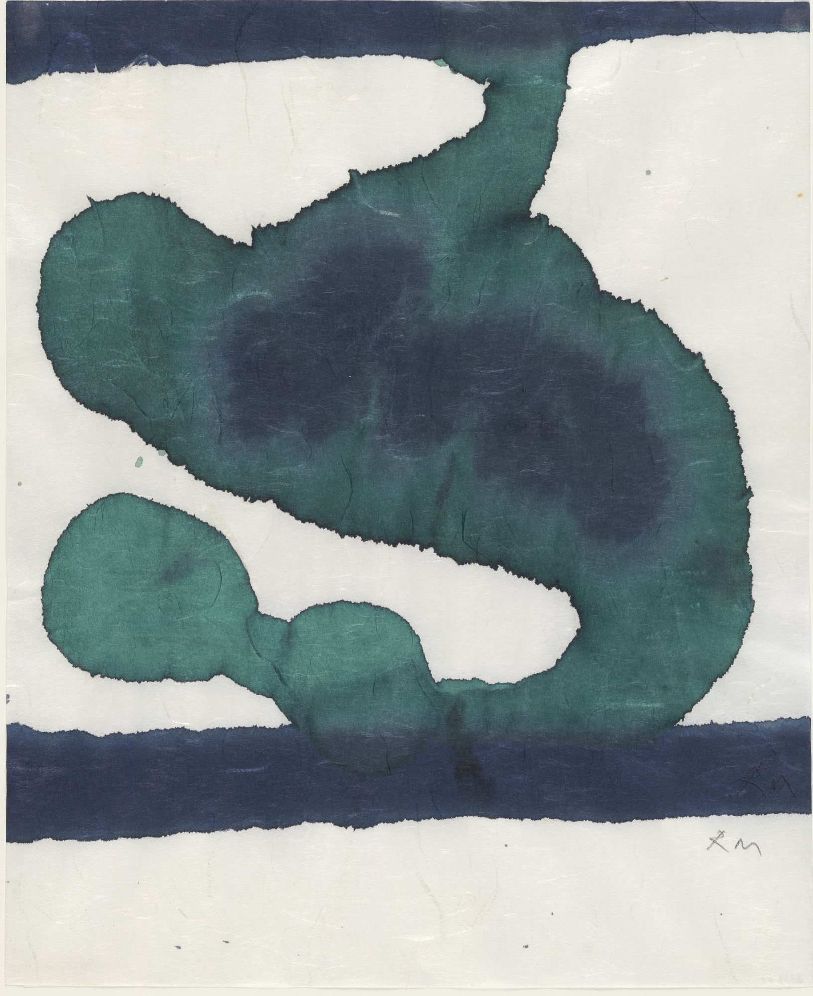 Robert Motherwell. Untitled from the series Lyric Suite