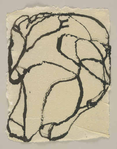 Brice Marden. 4 Howell Paper Drawings. 1996