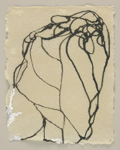 Brice Marden. 4 Howell Paper Drawings. 1996