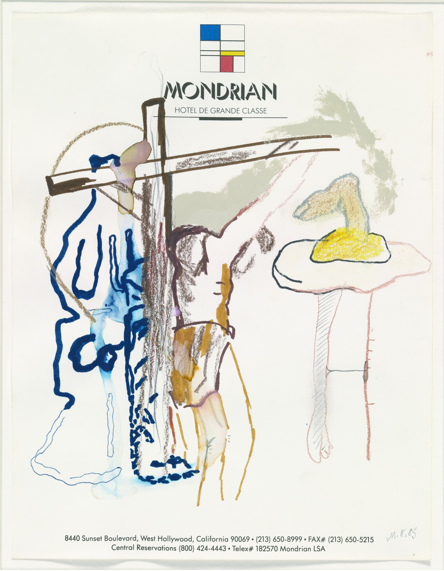 Martin Kippenberger. Untitled (Mondrian)