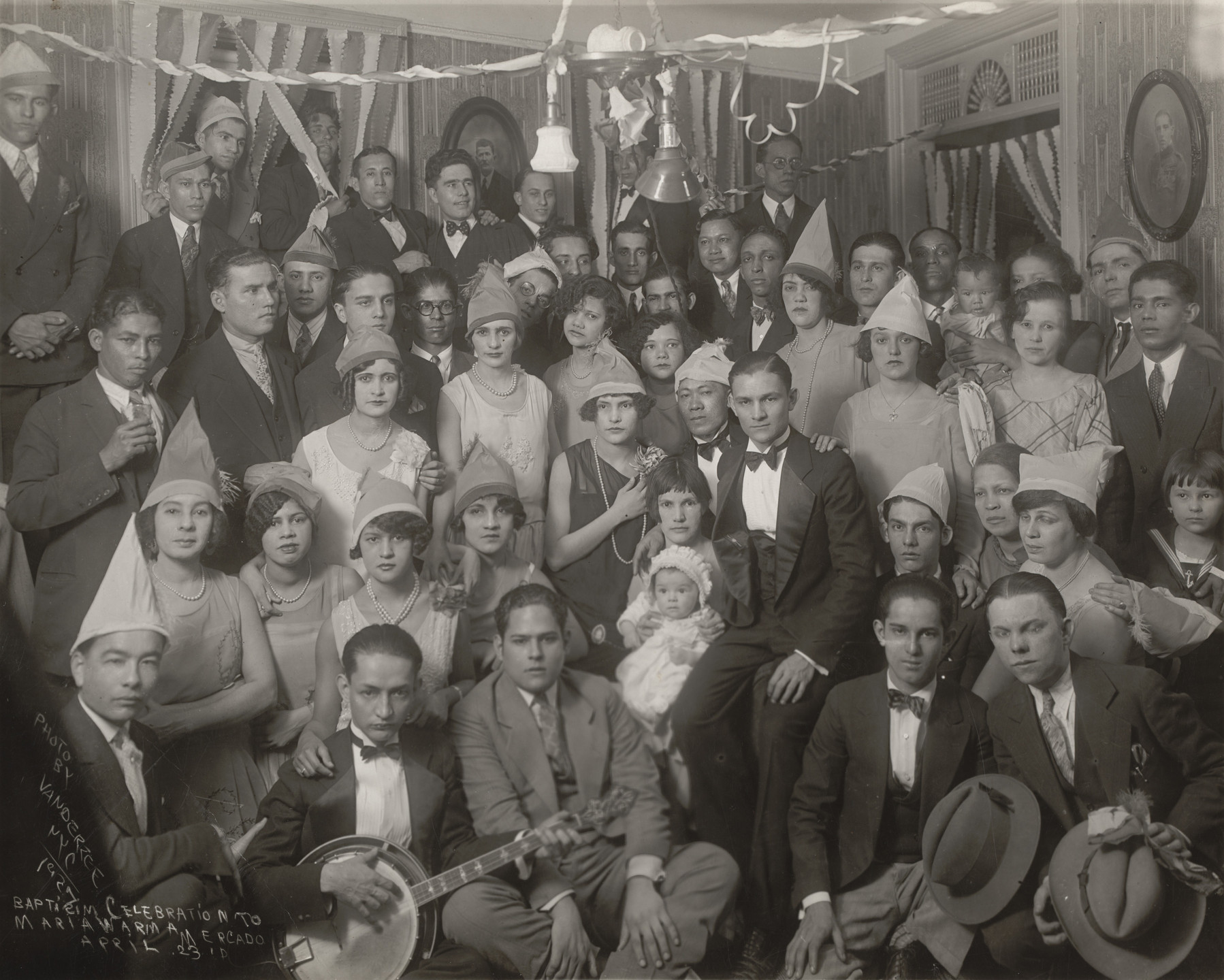 James Van Der Zee. Baptism Celebration. April 23, 1927