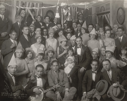 James Van Der Zee. Baptism Celebration. April 23, 1927