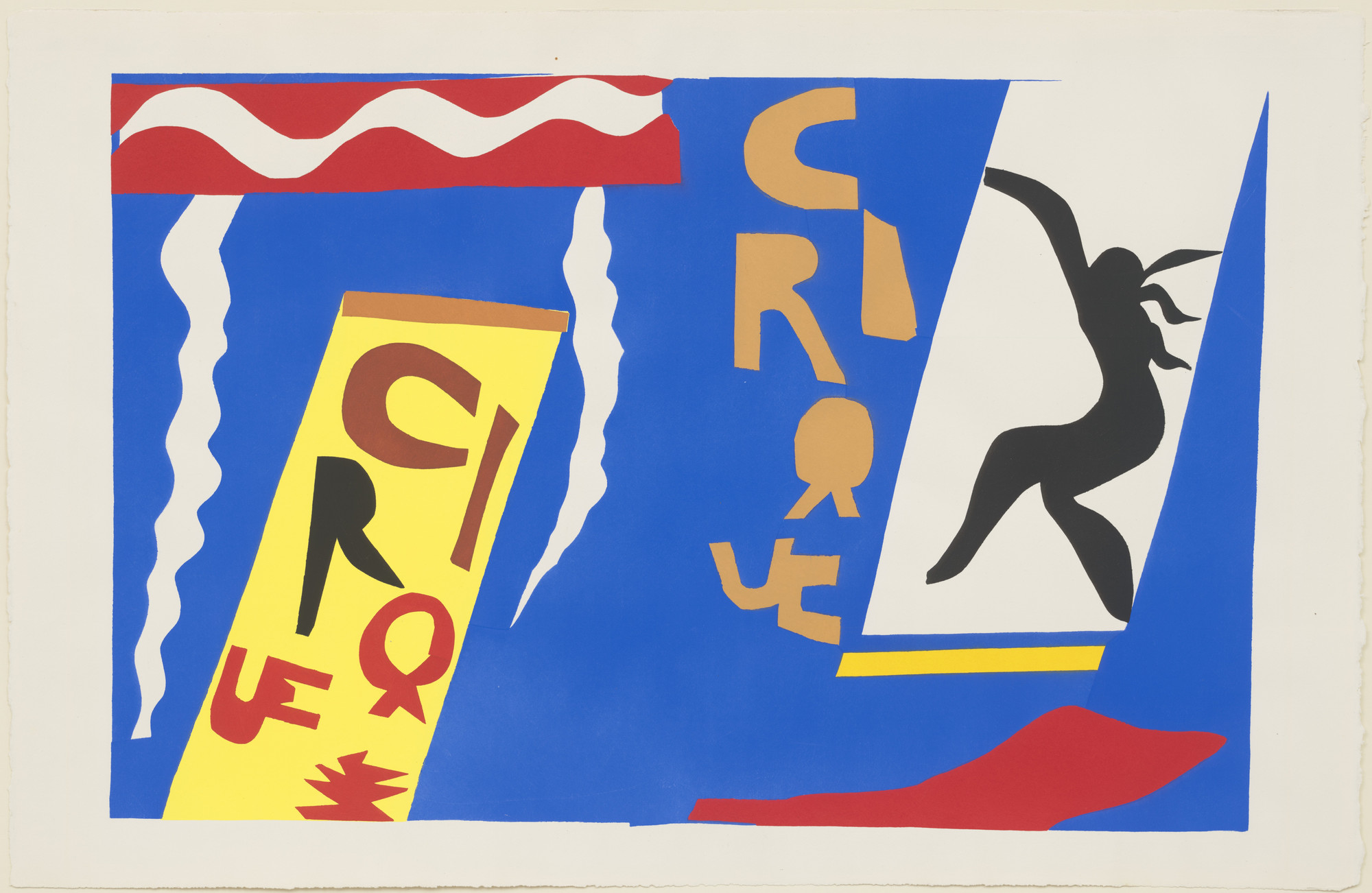 Henri Matisse. Circus (Le Cirque) from Jazz. 1947
