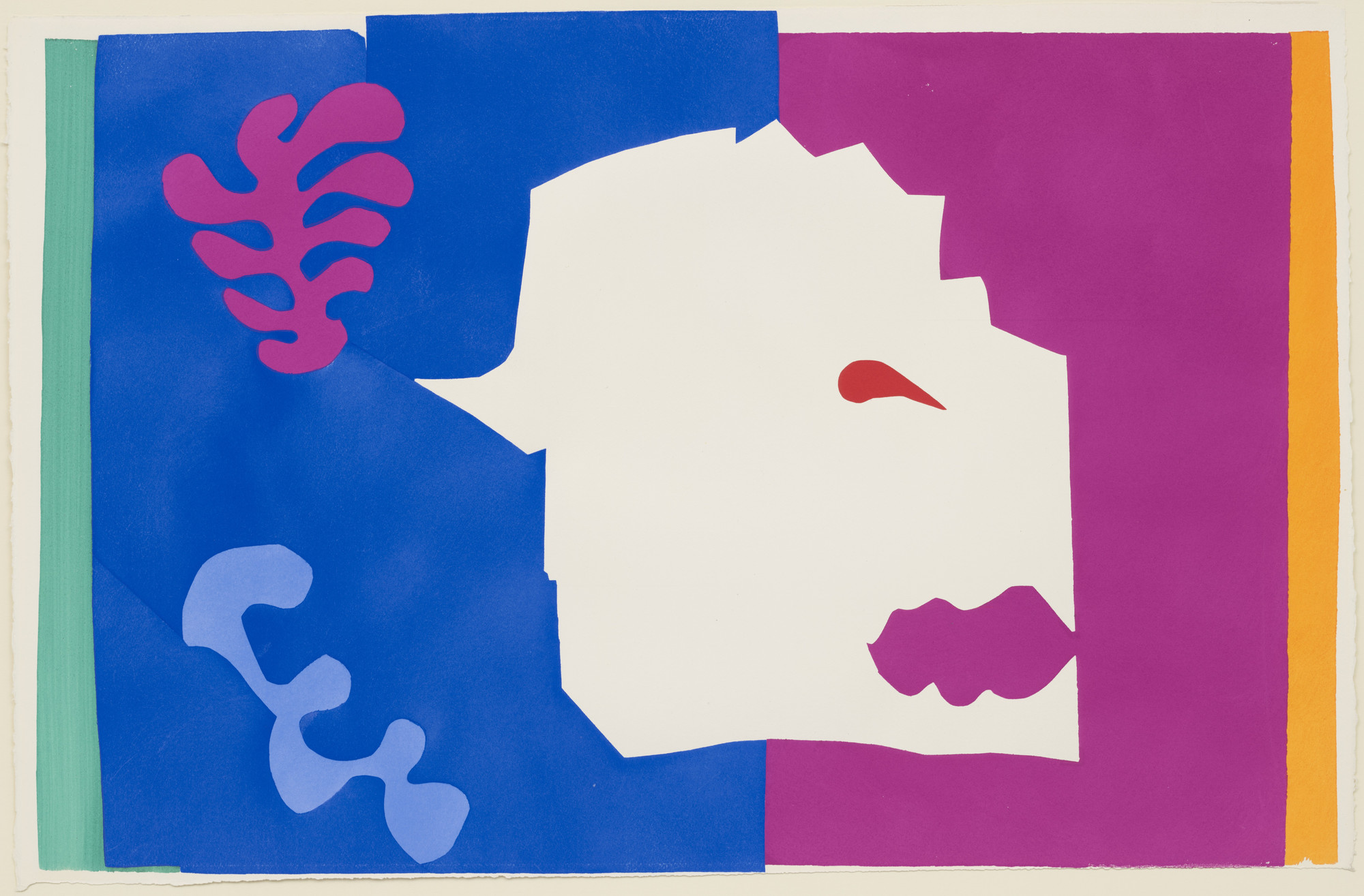 Henri Matisse. The Wolf (Le Loup) from Jazz. 1947