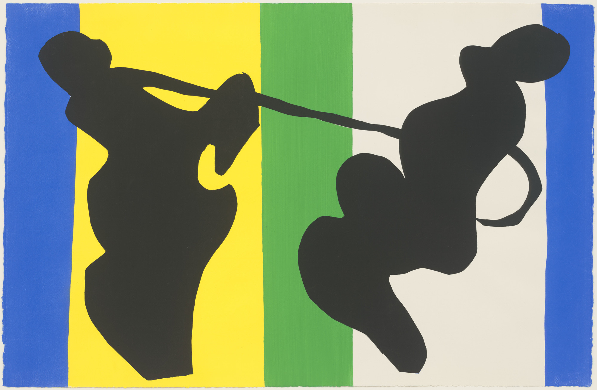 Henri Matisse. The Cowboy (Le Cow-boy) from Jazz. 1947