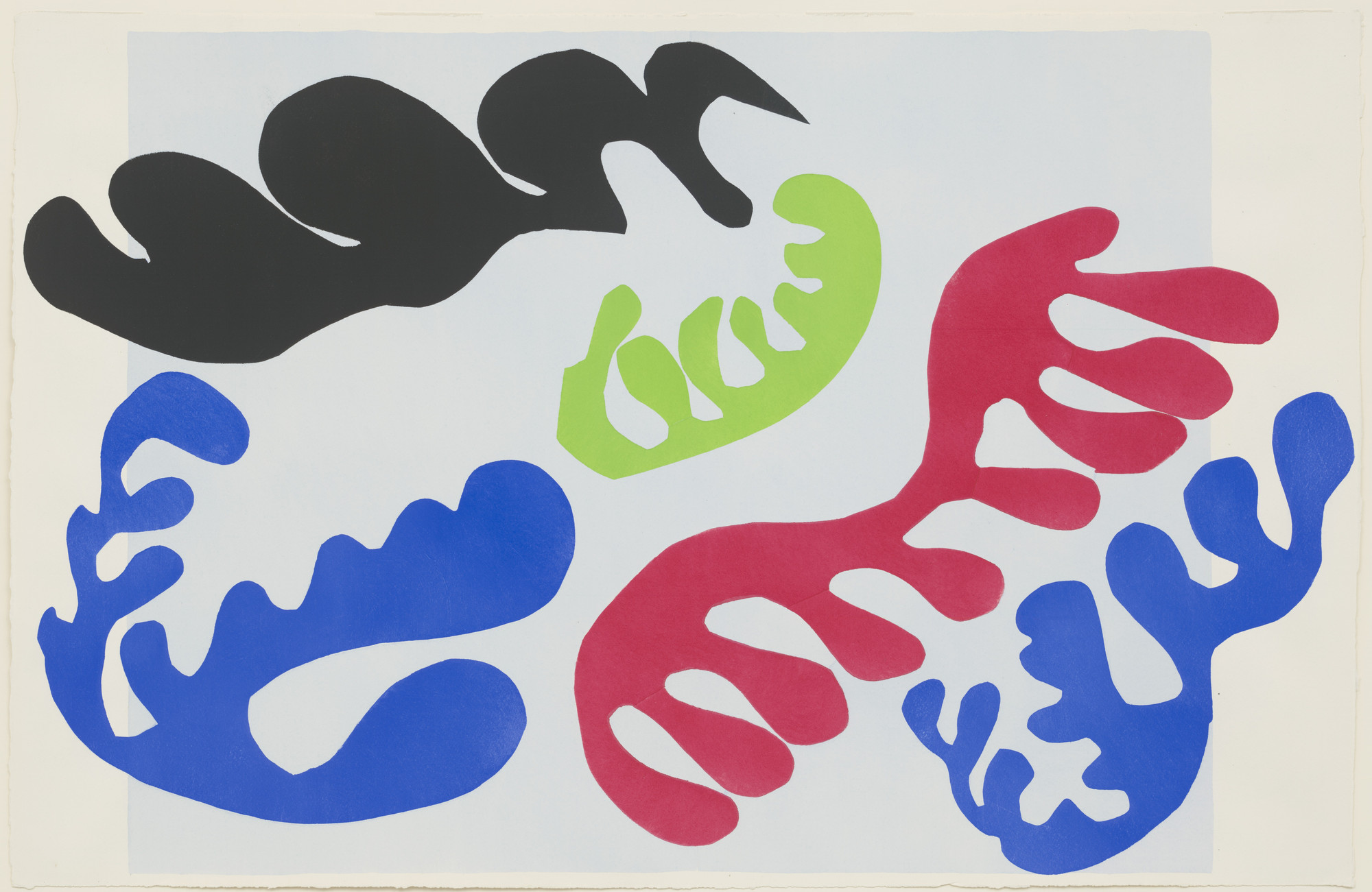 Henri Matisse. Lagoon (Le Lagon) from Jazz. 1947