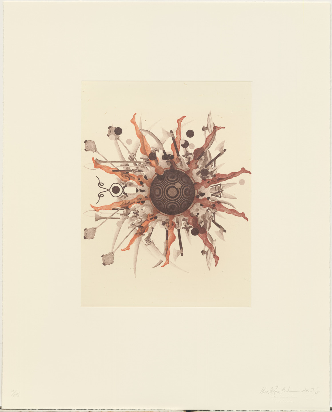 Shahzia Sikander. Amorial Bearings from No Parking Anytime. 2001