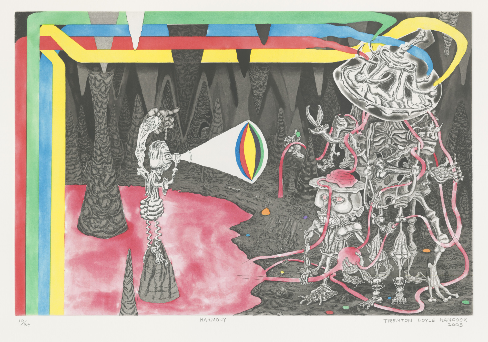 Trenton Doyle Hancock. Harmony from The Ossified Theosophied. 2005