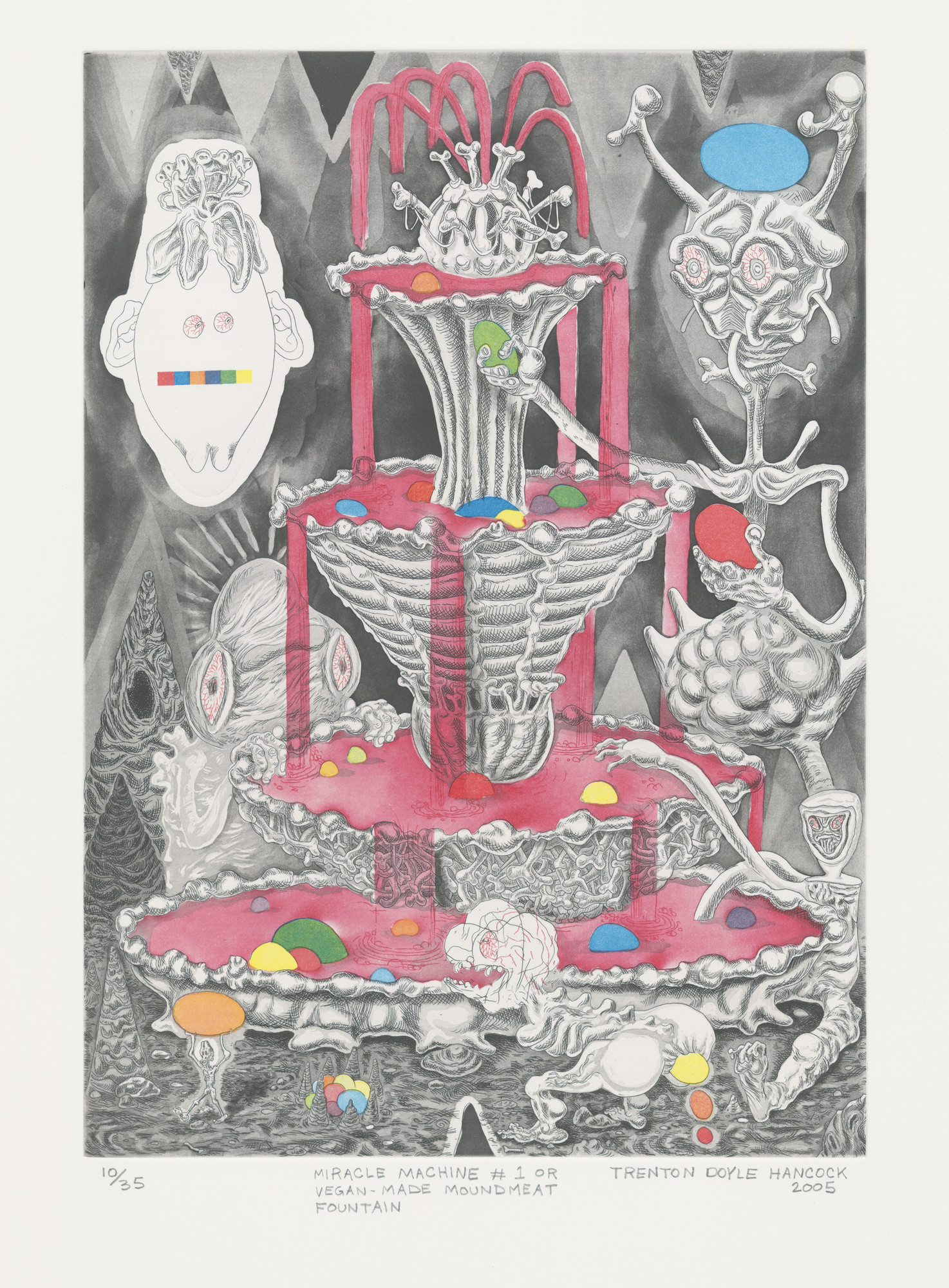 Miracle Machine # 1 or Vegan-Made Moundmeat Fountain from The