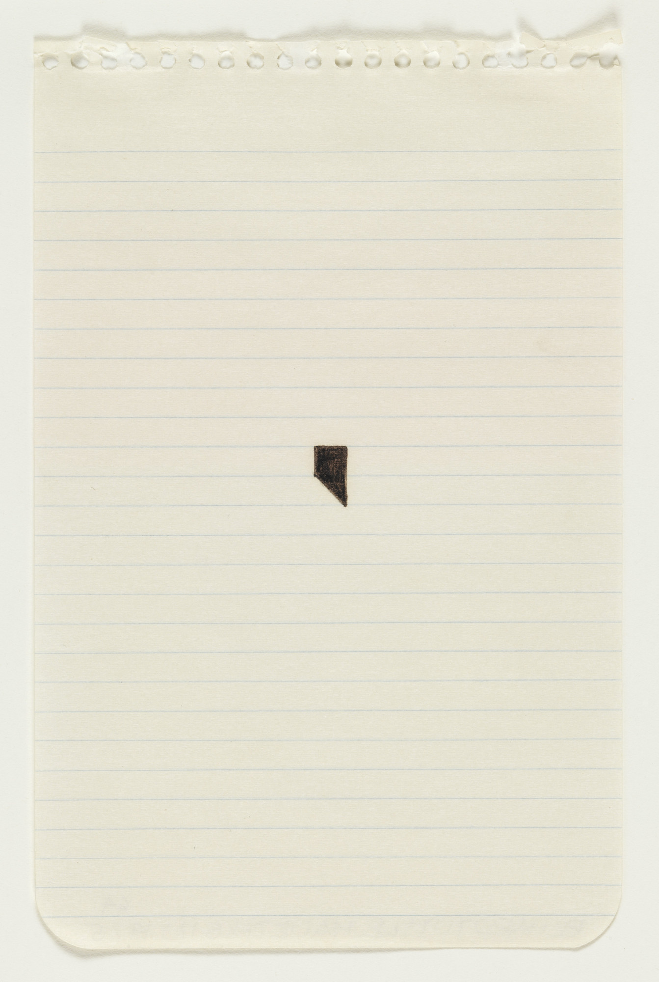 Richard Tuttle. 1975 #64