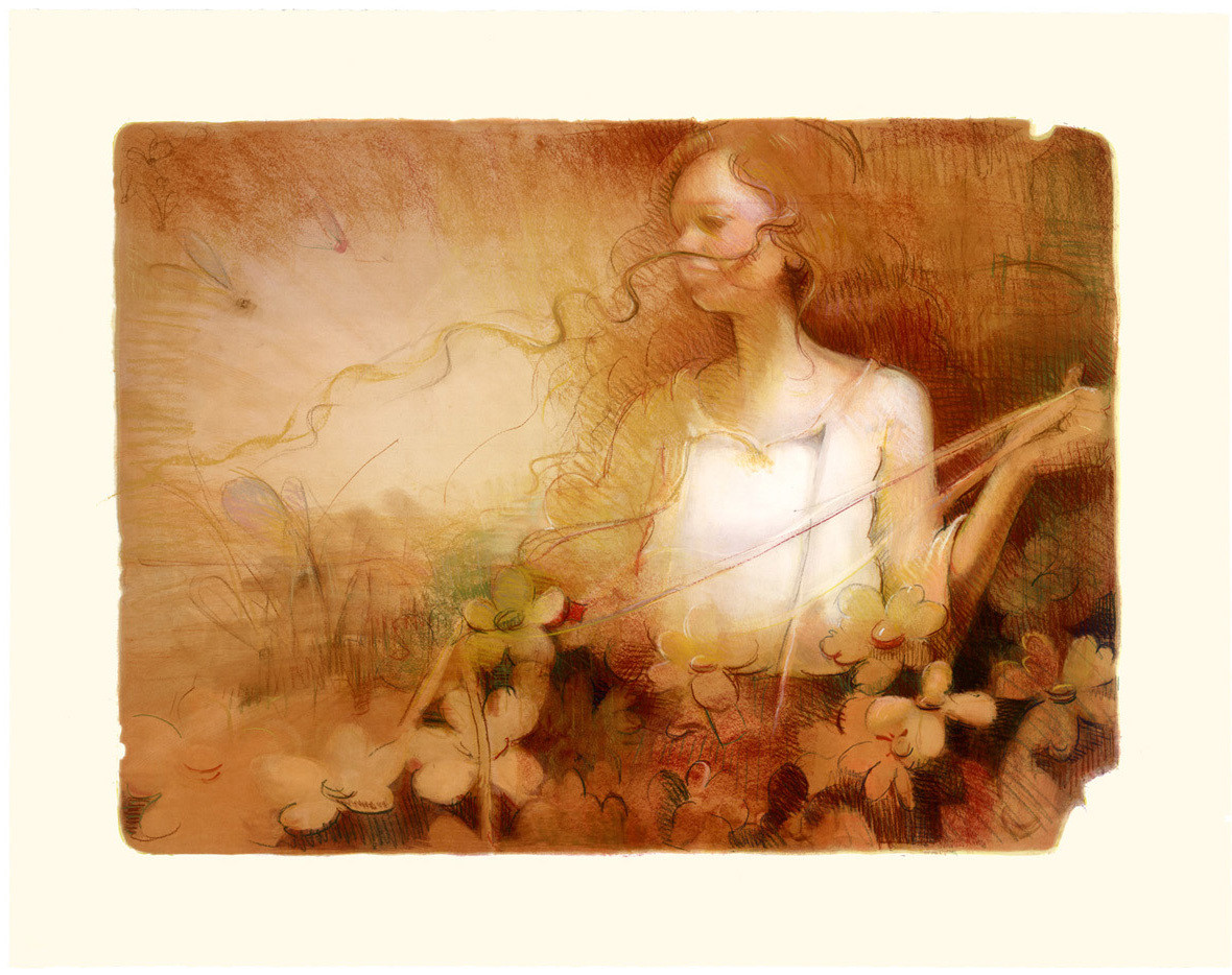 Lisa Yuskavage. G in the flowers. 2005