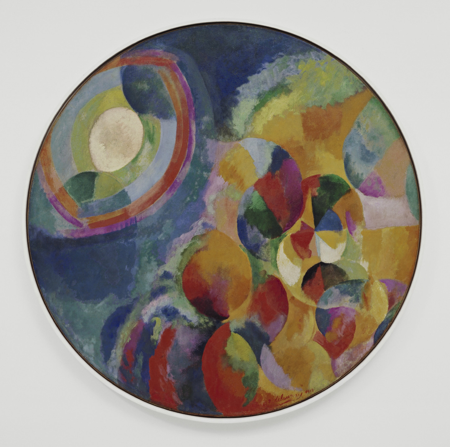 Robert Delaunay. Simultaneous Contrasts: Sun and Moon. Paris 1913 (dated on painting 1912)