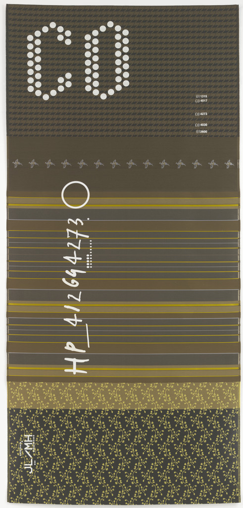 "Repeat Classic Print" Textile