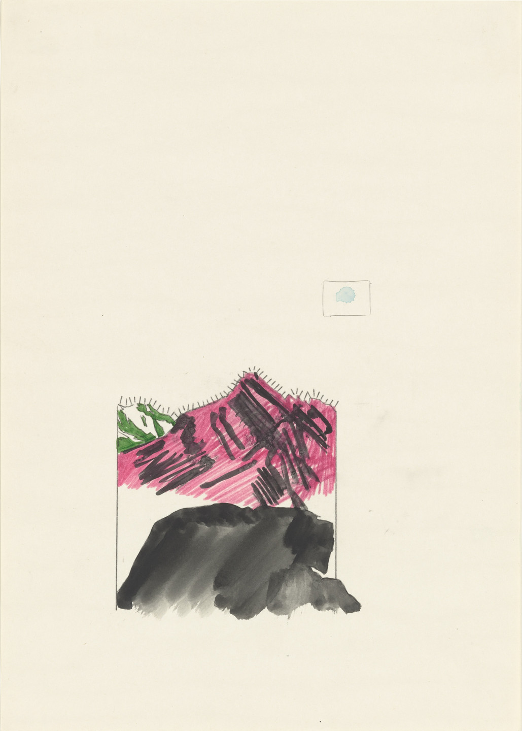 Per Kirkeby. Untitled. (1965)
