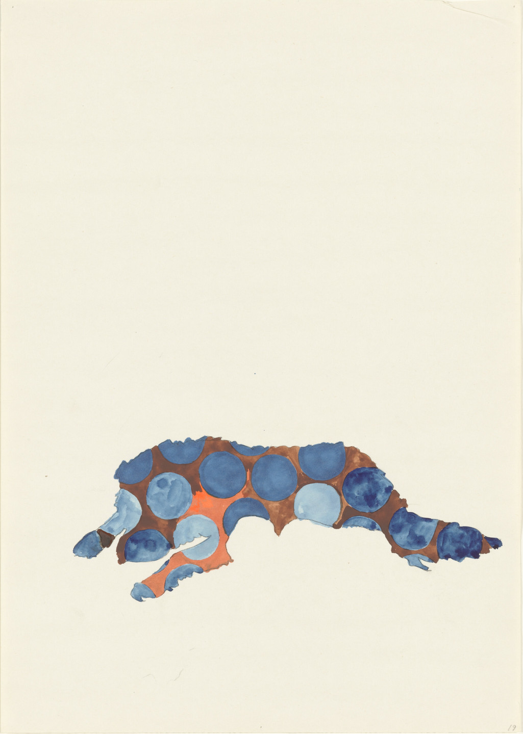 Per Kirkeby. Untitled. (1965)