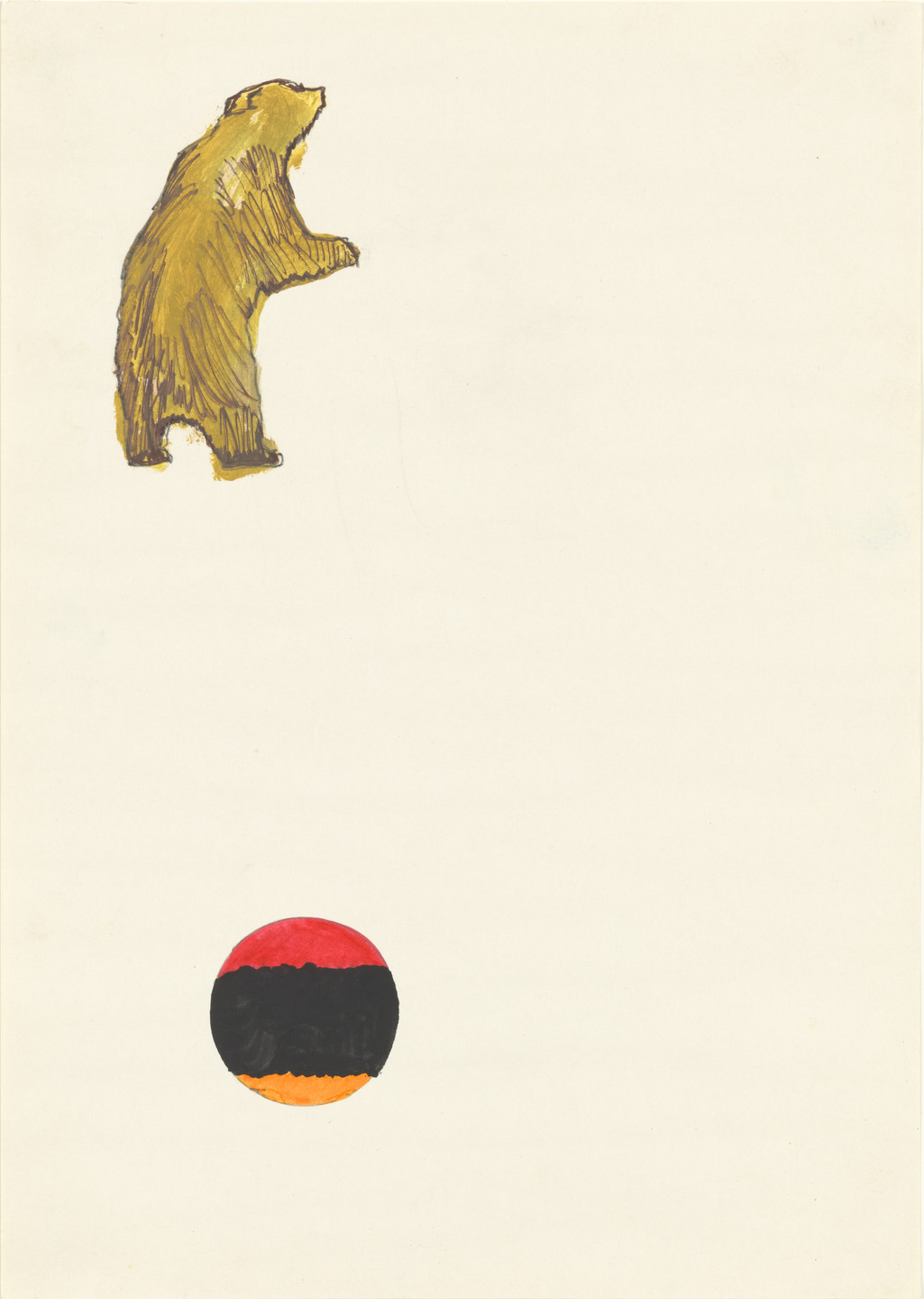 Per Kirkeby. Untitled. (1965)