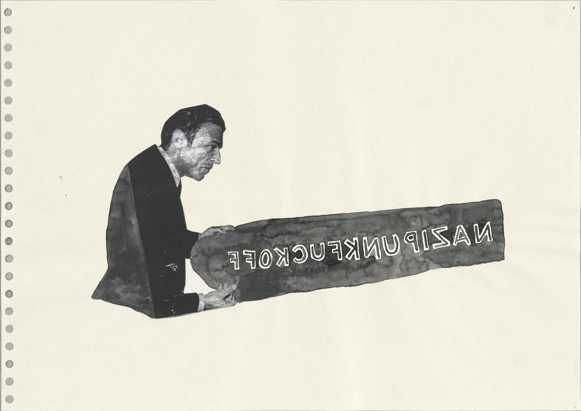 Damien Deroubaix. Nazipunkfuckoff. 2001