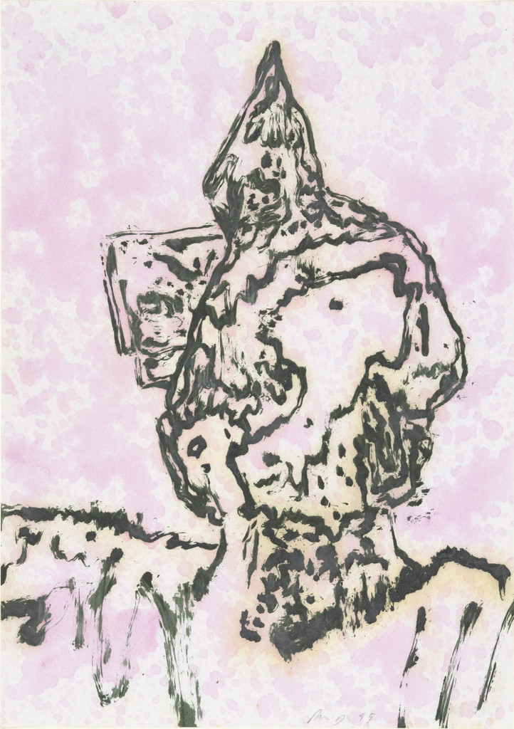 Untitled (Figure in Mountain Landscape)
