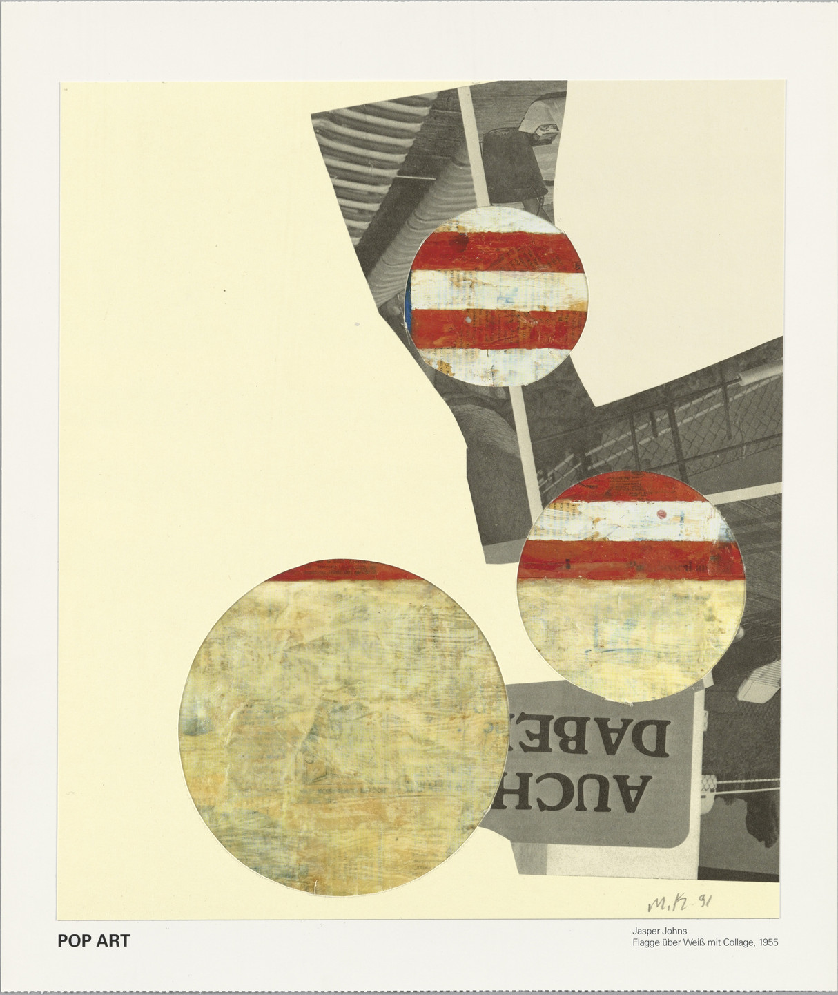 Martin Kippenberger. Untitled (Jasper Johns). 1991